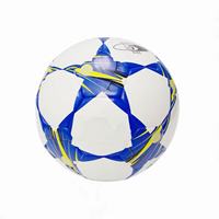 Ballon de football de taille officielle 5, résistant à l'usure, antidérapant, pour entraînement et compétition professionnelle, avec logo personnalisé.