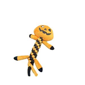 Cadılar bayramı serisi karton kafatası kabak peluş <span class=keywords><strong>Pet</strong></span> oyuncaklar Bite dayanıklı köpek diş çıkartma oyuncakları diş çıkarma için iyi - Product Image 1