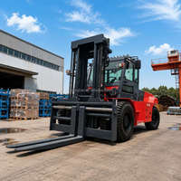 Chariot élévateur à conteneur de 20 pieds diesel nouveau modèle chariots élévateurs de 12 tonnes 16 tonnes avec cabine complète A/C prix direct du fabricant de chariot élévateur d'usine