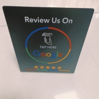 Support pour carte de visite NFC RFID Google, mini-étiquette en plastique, fréquence 1K 13,56 MHz, PVC, cadeau pour usage hôtelier