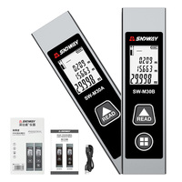 Sndway Sw-m30a Mini télémètre Laser à Angle numérique bricolage outils pour la maison télémètre Rechargeable télémètres