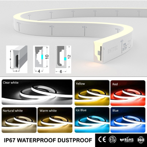 10m 24V blanco azul IP67/IP68 impermeable 100% tira de luces de neón de silicona iluminación de paisaje para piscina al aire libre Led de neón - Product Image 2