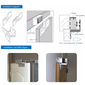 <span class=keywords><strong>MAG</strong></span> khóa 280kg 600 LBS của từ nắm giữ lực lượng điện từ thương mại khóa 12V LED chỉ số khi đóng cửa không có/NC tùy chọn - Product Image 4