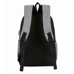 Mochila masculina de gran capacidad con cierre enrollable, ideal para viajes, con logotipo personalizado, multifuncional e impermeable. - Product Image 5