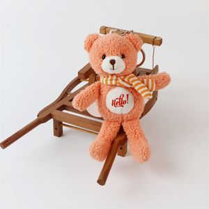 Oem/Odm Nieuwe Teddybeer Sleutelhanger Pluche Speelgoed Kinderen Cadeau Zacht Speelgoed Tas Accessoires Knuffel Dier Sleutelhanger Speelgoed Tas Hanger - Product Image 2