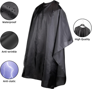 Capa Impermeable para Cortar el Cabello, Delantal de Peluquería Personalizado, Toalla Impermeable para Barbería, Bata para Hombres - Product Image 3