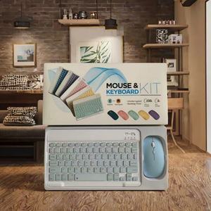 Clavier sans fil portable ultra-plat 10 pouces en ABS avec souris, rechargeable, pour iPad et tablette – Offre spéciale usine - Product Image 6