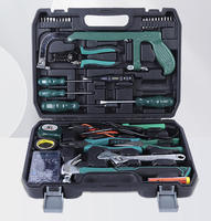 Ensemble d'outils de réparation professionnels pour la maison et l'industrie, tournevis électriques, clés, acier au chrome-vanadium, coffret rigide