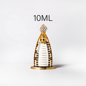 Dubai Oriente Medio Perfume de lujo 10ml Botella cuentagotas de vidrio Botella de Velero dorada con tapón de rosca para embalaje de aceite esencial - Product Image 3