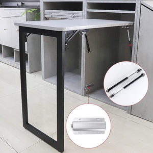 Europeo piccolo bancone nascosto gamba cucina espandibile caffè tè festa tavolo da pranzo Bar in legno pieghevole Mini parete per la casa - Product Image 2