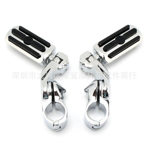 Moshark Motorcycle <b>Footrests</b> 1.25 Inch CNC Aluminum For Harley Modification Parts - Product Image 1