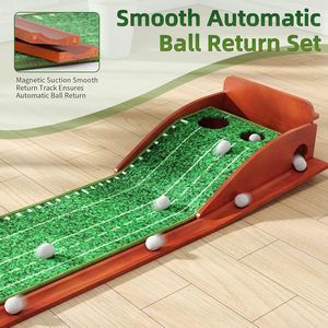 Tapete de Práctica de Golf para Interiores y Exteriores con Retorno Automático de Pelotas, Tapete de Golf, Regalos para el Hogar - Product Image 2