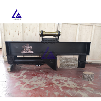 Garantie de 18 mois séparateur de bûches hydraulique pour mini-pelle 1-5t SK100 TB25 KX75 processeur de bois de chauffage antidérapant