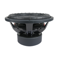 Subwoofer Mobil 15 Inch LOGO Kustom 1500W RMS Dengan Kerucut Serat Karbon Dual Coil Triple Magnet Speaker Audio Daya Tinggi