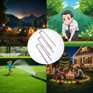 बगीचे परिदृश्य के लिए यू-प्रकार के नाखून कंक्रीट स्टेपल के लिए ठोस शांक और सपाट सिर के साथ कैटन में पैक किया गया - Product Image 4