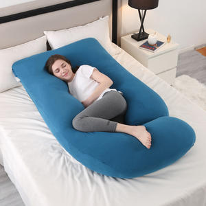 Almohada de maternidad de precio bajo de alta calidad, almohada de <span class=keywords><strong>embarazo</strong></span> corporal, espuma viscoelástica, soporte para vientre de <span class=keywords><strong>embarazo</strong></span> - Product Image 2