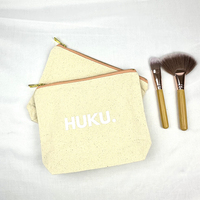 Sac de maquillage en toile personnalisable, prêt à être expédié, faible MOQ, vente en gros, toile de coton pour cadeau de remerciement pour les enseignants