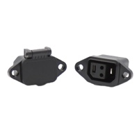 Moto électrique Power Ebike 2+2, connecteur de signal 4 broches en laiton anti-étincelles 30A à courant élevé, résistance aux hautes températures IP67