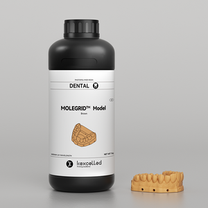 Molegrid MODELO 3D Impressão <span class=keywords><strong>Dental</strong></span> Modelo Fotopolímero Resina 405nm Brown Uv Cura Modelo <span class=keywords><strong>Dental</strong></span> resina Para Laboratório <span class=keywords><strong>Dental</strong></span> E Clínica - Product Image 1