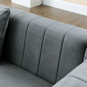 Sofà letto estraibile moderno ed elegante da riporre semplice per i mobili del soggiorno dell'appartamento - Product Image 5