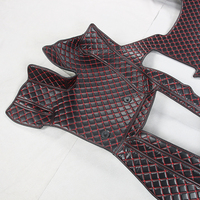Tapis de sol en cuir de taille spéciale personnalisé en usine OEM pour camion tracteur lourd adapté aux camions allemands MAN Renault Scania
