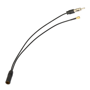 DAB Splitter Antenna aerea <span class=keywords><strong>per</strong></span> auto Din da femmina a maschio a SMB cavo Pigtail <span class=keywords><strong>per</strong></span> AM/FM DAB + pioniere Clarion alpino - Product Image 2