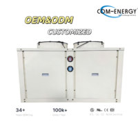 Unité de condenseur refroidie par air série CEU, grande capacité, avec compresseur à spirale Copeland ZB pour la réfrigération commerciale