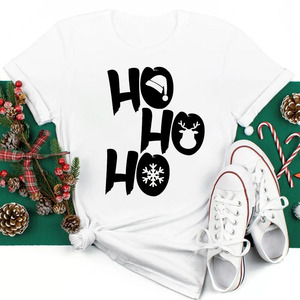 <span class=keywords><strong>Camiseta</strong></span> Personalizada de Moda con Estampado Navideño, <span class=keywords><strong>Camiseta</strong></span> Holgada con Cuello Redondo, <span class=keywords><strong>Camiseta</strong></span> Retro para <span class=keywords><strong>Mujer</strong></span>, Directo de Fábrica - Product Image 4