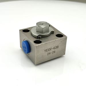 Valvola di intercettazione idraulica YEGV-G3/8 31.5MPa 40L/min con attacco G3/8 per sistemi ad alta pressione - Product Image 4