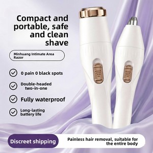 Máquina de afeitar eléctrica recargable profesional 7 en 1, rotativa, impermeable, para hombre, éxito de ventas - Product Image 2