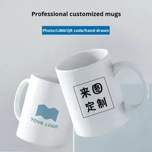 Taza de Cerámica Ecológica para Café o Té, Personalizable con Foto o Logotipo, Impresión por Transferencia de Calor, Perfecta para Oficina o Regalo - Product Image 6