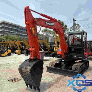 รถขุดตีนตะขาบ Doosan DH55 มือสอง ปี 2021 รุ่น 5.5 ตัน เครื่องยนต์ Isuzu เครื่องจักรก่อสร้างพร้อมส่วนประกอบหลัก - Product Image 5