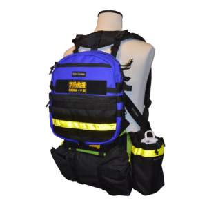First Responder tas perlengkapan belok ransel penyelamatan pemadam kebakaran kapasitas tinggi 4 in 1 Harness penyelamatan darurat - Product Image 3