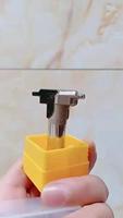 Produit phare : Outil de gravure CNC diamanté à double dent en HSS PCD, queue de 12 mm, pour découpe de poignées de tiroir, 45HRC