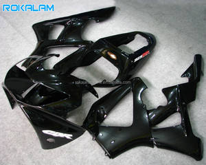 Carénages Noir Brillant pour Honda CBR900RR 929 00 01 Kit Carrosserie CBR900 <span class=keywords><strong>929RR</strong></span> 2000 2001 Pièces Sportives Après-Vente ABS - Product Image 1