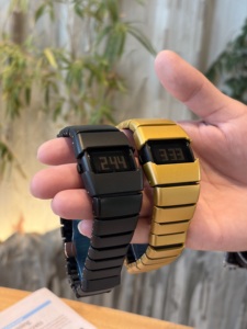 Retro Futuristic Fashion <strong>Digital</strong> Luminous Plastic Band <strong>Waterproof</strong> Men's Quartz <strong>Watch</strong> with Pointer Display 3BAR <strong>Watch</strong> - Product Image 6