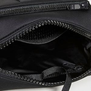 Bolso Bandolera Clásico Vintage de Neopreno Negro Personalizado para Mujer, Ligero, Gran Capacidad, Cierre de Cremallera Impermeable - Product Image 4