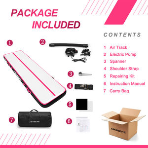 Colchoneta de pista de aire inflable personalizada para gimnasio, colchoneta acrobática para suelo de pista de aire, colchoneta de gimnasia, colchoneta flotante para Yoga, trampolín de piscina flotante - Product Image 5