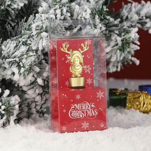 Christmas Wine Stoppers Metal Bottle <b>Seals</b> Holiday Decorative Gift For Party Wedding - Product Image 3