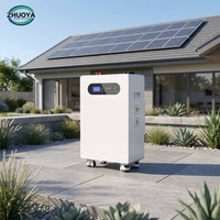 Batterie au lithium 51,2 V 200 Ah 10,49 kWh pour stockage d'énergie à cycle profond avec ports RS485, RS232, CAN, WiFi et Bluetooth