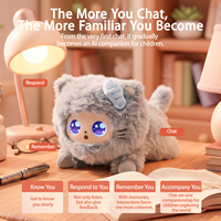 Jouet en peluche intelligent Jopark ODM Kawaii Panda Blanc IA, modèle Chat GPT Po, dialogue multilingue, cadeau spécial pour les amis