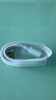 Câble de charge rapide USB Type-C vers Type-C 3A 1M avec gaine en PVC pour appareil photo, ordinateur, écouteurs