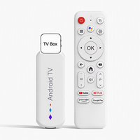 Décodeur H96Max M20 S905L3 2 Go/16 Go Android TV Box avec prise en charge 4K, sans fil et télécommande vocale