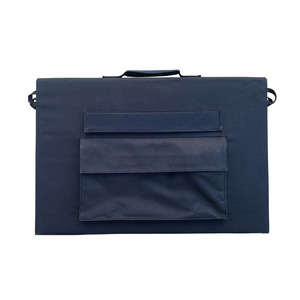 <b>Foldable</b> <b>Solar</b> <b>Panel</b> 100W Black Portable Outdoor Emergency <b>Solar</b> Charger - Product Image 2
