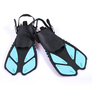 Vente chaude Réglable Talon Ouvert Plongée Piscine Court Palmes Palmes pour Enfants Enfants Adulte - Product Image 2
