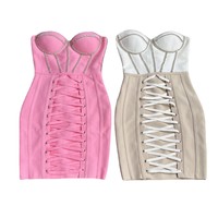 Robe moulante bandage sans manches, respirante, à découpes, taille naturelle, style simple et tendance pour l'été, grande quantité en stock
