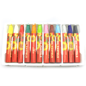 Suministros escolares para dibujar, pasteles de arte al óleo no tóxicos profesionales, 18 colores, novedad - Product Image 3