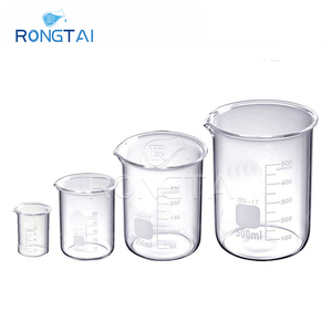 RONGTAI Lab malzemeleri Pcr sarf fabrika beher cam 1000ml çin 5ml 10ml borosilikat cam beher - Product Image 3