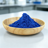 Poudre lyophilisée de peptide de cuivre bleu GHK-Cu, tripeptide de cuivre-1 de haute pureté, matériau brut cosmétique pour soins de la peau
