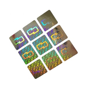 Papel para Tarjetas Rasca y Gana Anti-Falsificación y Pegatinas de Hologramas <span class=keywords><strong>3D</strong></span> de Seguridad - Product Image 5